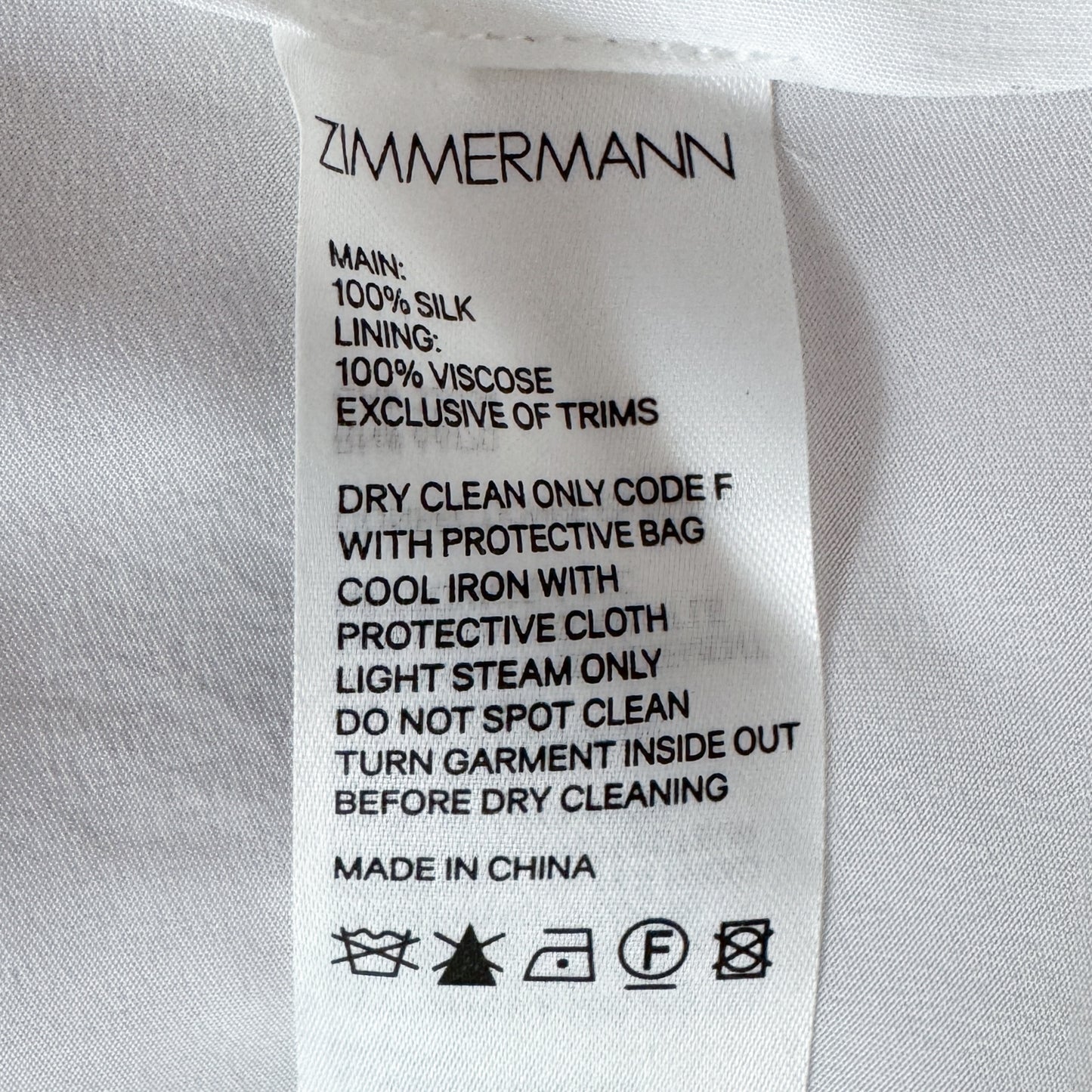 Zimmermann Pink Poppy Silk Super Eight Braid Dress 1 ~ AU8 [NEW]