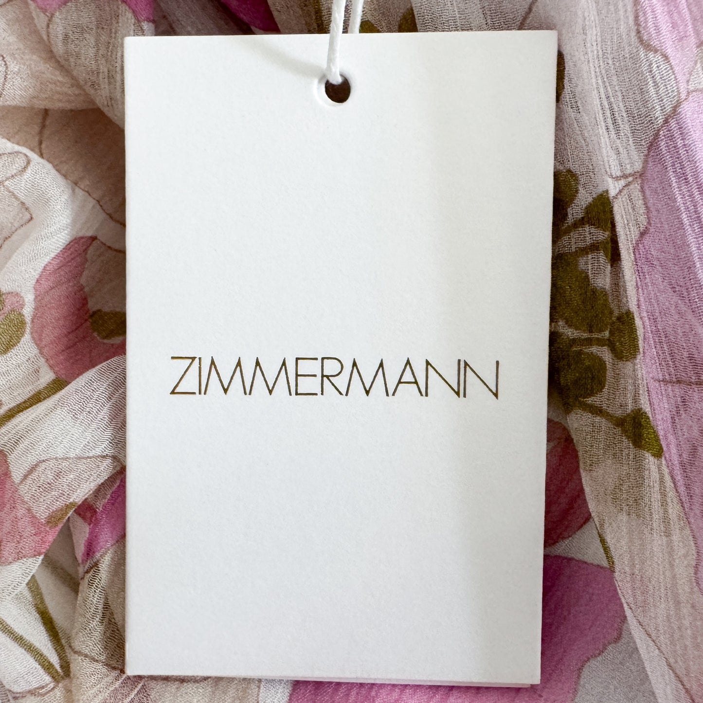 Zimmermann Pink Poppy Silk Super Eight Braid Dress 1 ~ AU8 [NEW]